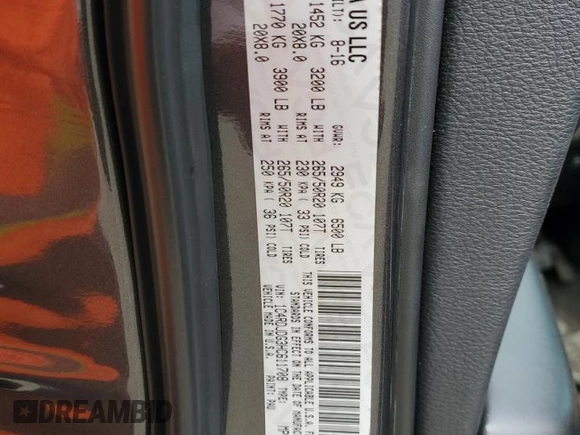 2017 Dodge Durango GT with VIN 1C4RDJDG3HC611708, listed as a Copart auction lot 52924655 with 104,302 mi miles and Salvage Title. Bid and sale history available at carsss.com. Image 13.