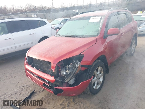 2008 Toyota RAV4 Ltd with VIN JTMZK31V585023270, listed as a IAAI auction lot 41188484 with 230,358 mi miles. Bid and sale history available at carsss.com. Image 6.