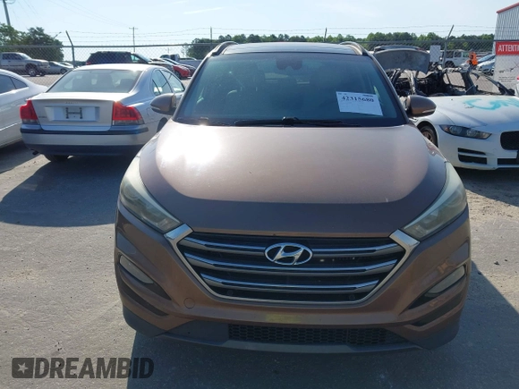 2016 Hyundai Tucson Limited z VIN KM8J33A20GU058654, wystawiony jako IAAI lot #42315680 z przebiegiem 143 866 mil mil oraz . Historia ofert i sprzedaży dostępna na DreamBid. Obrazek 13.