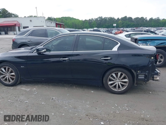 2017 Infiniti Q50 Premium with VIN JN1EV7AP5HM734023, listed as a IAAI auction lot 42118545 with 149,536 mi miles and . Bid and sale history available at DreamBid. Image 14.