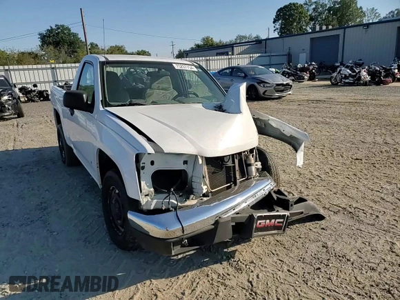2006 GMC Canyon Work Truck with VIN 1GTCS148268248628, listed as a Copart auction lot 75237754 with 0 mi miles and Salvage Title. Bid and sale history available at carsss.com. Image 10.