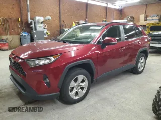 2019 Toyota RAV4 XLE with VIN JTMP1RFV3KD046050, listed as a Copart auction lot 65543525 with 70,049 mi miles and Salvage title. Bid and sale history available at DreamBid. Image 1.