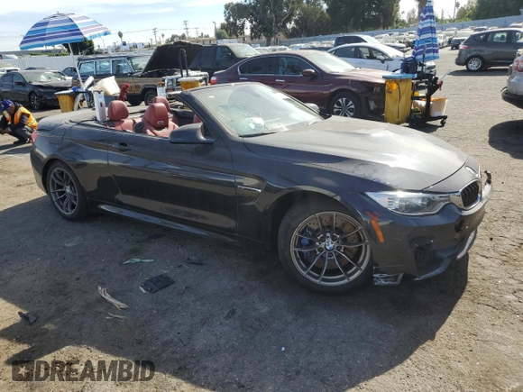 2016 BMW M4 with VIN WBS3U9C50GP969059, listed as a Copart auction lot 81201114 with 0 mi miles and Salvage Title. Bid and sale history available at carsss.com. Image 4.