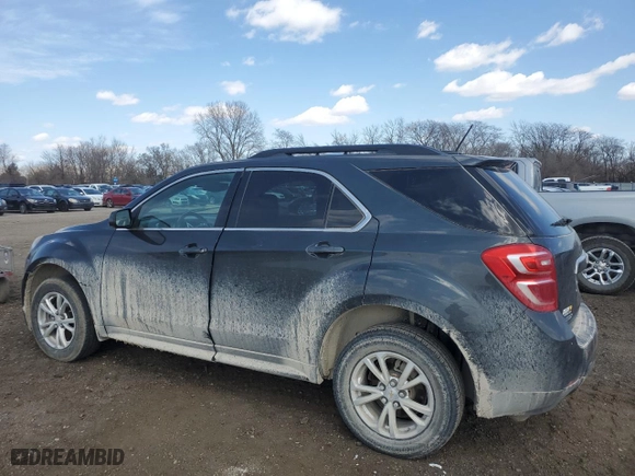 2017 Chevrolet Equinox LT with VIN 2GNALCEK6H1607714, listed as a Copart auction lot 49578715 with 108,273 mi miles and Clean Title. Bid and sale history available at carsss.com. Image 2.