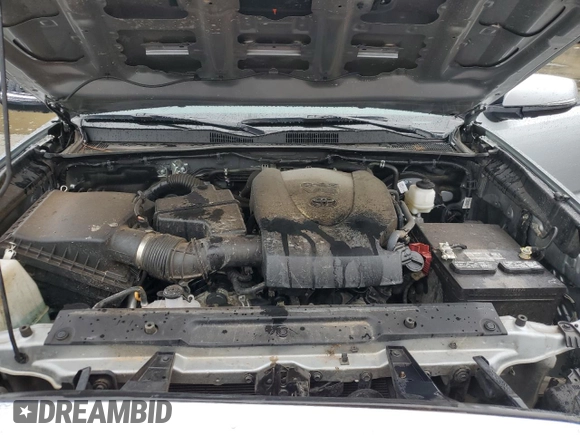 2023 Toyota Tacoma SR with VIN 3TMCZ5AN4PM566647, listed as a Copart auction lot 64062034 with 43,154 mi miles and Salvage title. Bid and sale history available at DreamBid. Image 13.