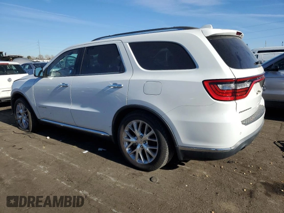 2015 Dodge Durango Citadel с VIN 1C4RDHEG0FC194441, выставлен на аукционе Copart как лот 82964024 с пробегом 202 634 миль миль и Списание • Salvage title. История ставок и продаж доступна на DreamBid. Изображение 2.