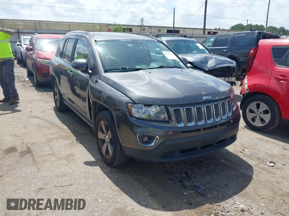 2016 Jeep Compass High Altitude with VIN 1C4NJDEB2GD730774, listed as a IAAI auction lot 42525209 with 143,193 mi miles and . Bid and sale history available at DreamBid. Image 1.