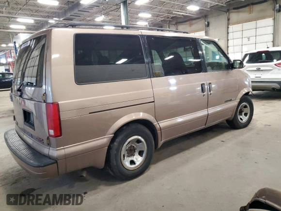 1999 GMC Safari z VIN 1GKEL19W6XB515307, wystawiony jako Copart lot #41521765 z przebiegiem 22 548 mil mil oraz Szkoda całkowita • Salvage title. Historia ofert i sprzedaży dostępna na DreamBid. Obrazek 3.