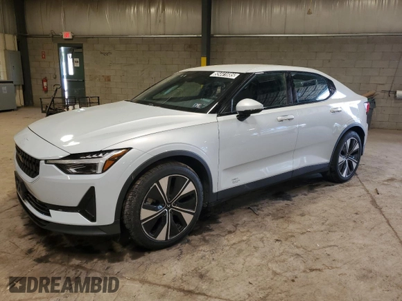 2023 Polestar 2 z VIN YSMED3KA9PL133354, wystawiony jako Copart lot #55441685 z przebiegiem 52 560 mil mil oraz Czysty tytuł • Clean title. Historia ofert i sprzedaży dostępna na DreamBid. Obrazek 1.