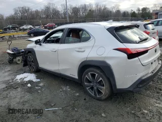 2020 Lexus UX with VIN JTHP9JBH3L2021736, listed as a Copart auction lot 87338594 with 0 mi miles and Salvage Title. Bid and sale history available at carsss.com. Image 2.