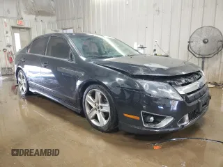 2010 Ford Fusion SPORT with VIN 3FAHP0KC4AR223946, listed as a Copart auction lot 50918265 with 162,841 mi miles and Salvage Title. Bid and sale history available at carsss.com. Image 4.