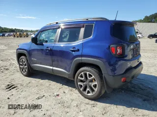 2018 Jeep Renegade Latitude z VIN ZACCJBBB5JPJ45726, wystawiony jako Copart lot #55466295 z przebiegiem 127 950 mil mil oraz Szkoda całkowita • Salvage title. Historia ofert i sprzedaży dostępna na DreamBid. Obrazek 2.