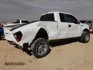 2010 Ford F-150 XL with VIN 1FTFX1CV2AFB26894, listed as a Copart auction lot 45050105 with 211,770 mi miles and Salvage Title. Bid and sale history available at carsss.com. Image 3.