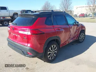2023 Toyota Corolla Cross Hybrid S with VIN 7MUFBABG6PV008234, listed as a IAAI auction lot 41813661 with 1,127 mi miles and . Bid and sale history available at DreamBid. Image 4.