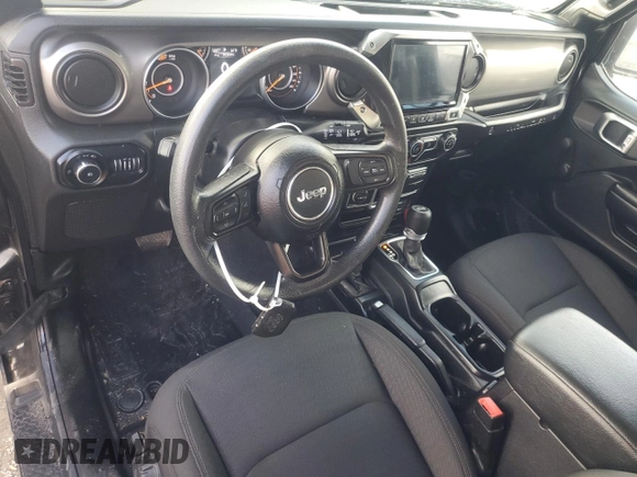 2020 Jeep Wrangler Willys с VIN 1C4GJXAN3LW245519, выставлен на аукционе Copart как лот 80423904 с пробегом 64 266 миль миль и Списание • Salvage title. История ставок и продаж доступна на DreamBid. Изображение 8.