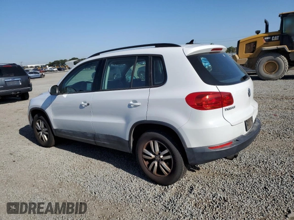 2017 Volkswagen Tiguan S z VIN WVGAV7AX6HK016340, wystawiony jako Copart lot #52073245 z przebiegiem 175 069 mil mil oraz Tytuł czysty. Historia ofert i sprzedaży dostępna na DreamBid. Obrazek 2.