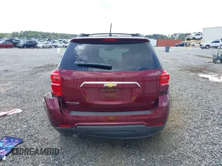 2017 Chevrolet Equinox LT with VIN 2GNALCEK4H1594316, listed as a IAAI auction lot 41961606 with 57,240 mi miles. Bid and sale history available at carsss.com. Image 16.