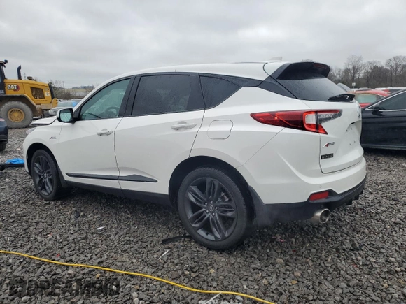 2024 Acura RDX w/A-Spec Package with VIN 5J8TC2H66RL035762, listed as a Copart auction lot 45744885 with 2,639 mi miles and Salvage title. Bid and sale history available at DreamBid. Image 2.