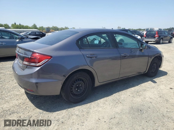 2015 Honda Civic LX z VIN 2HGFB2F59FH524059, wystawiony jako Copart lot #54920215 z przebiegiem 211 307 mil mil oraz Szkoda całkowita • Salvage title. Historia ofert i sprzedaży dostępna na DreamBid. Obrazek 3.