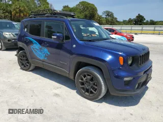 2020 Jeep Renegade Altitude with VIN ZACNJAB17LPK95978, listed as a Copart auction lot 57432225 with 35,690 mi miles and Salvage title. Bid and sale history available at DreamBid. Image 4.