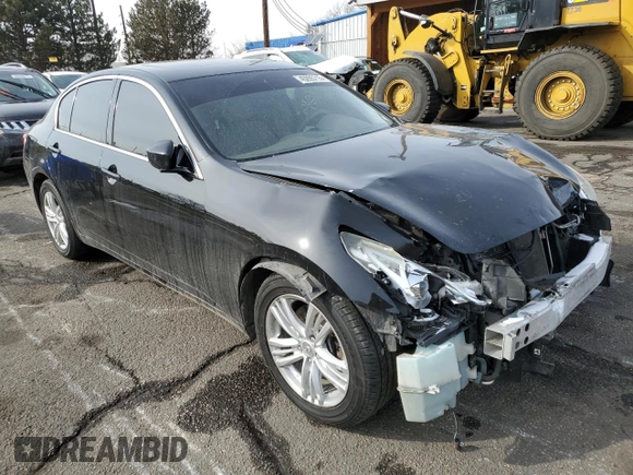 2012 Infiniti G37 x with VIN JN1CV6AR5CM671498, listed as a Copart auction lot 45935715 with 143,138 mi miles and Salvage Title. Bid and sale history available at carsss.com. Image 4.