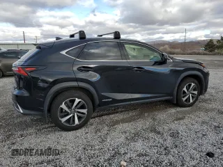 2021 Lexus NX with VIN JTJGJRDZ7M2166130, listed as a Copart auction lot 84649604 with 58,780 mi miles and Salvage Title. Bid and sale history available at carsss.com. Image 3.