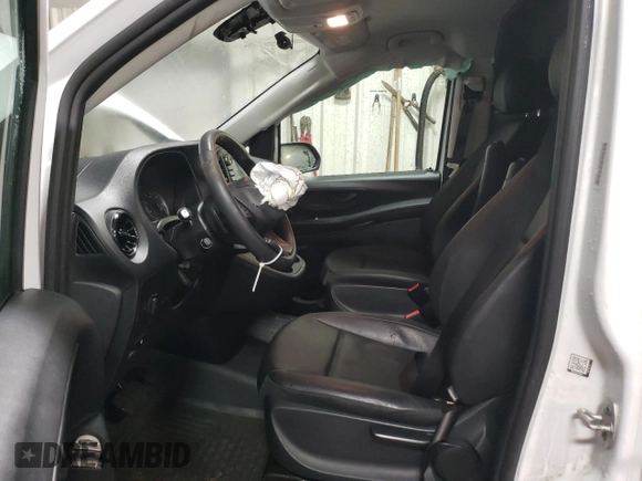 2023 Mercedes-Benz Metris Cargo with VIN W1YV0BEYXP4227890, listed as a Copart auction lot 88232445 with 22,824 mi miles and Salvage title. Bid and sale history available at DreamBid. Image 7.