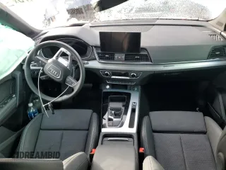 2024 Audi Q5 S line Prestige with VIN WA1F2AFY8R2069618, listed as a Copart auction lot 87875475 with 0 mi miles and Salvage Title. Bid and sale history available at carsss.com. Image 8.