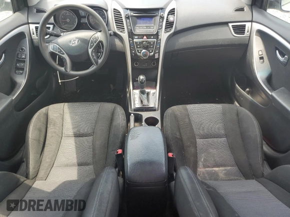 2015 Hyundai Elantra GT with VIN KMHD35LH0FU235356, listed as a Copart auction lot 53998485 with 153,383 mi miles and Salvage Title. Bid and sale history available at carsss.com. Image 8.