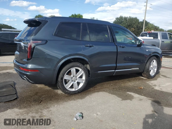 2020 Cadillac XT6 FWD Premium Luxury with VIN 1GYKPERS0LZ100065, listed as a Copart auction lot 75050224 with 0 mi miles and Non Repairable. Bid and sale history available at carsss.com. Image 3.