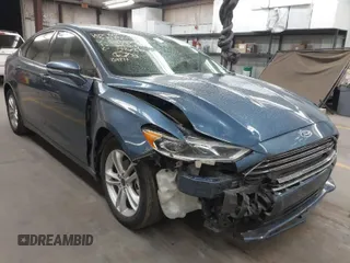2018 Ford Fusion SE with VIN 3FA6P0HD6JR253375, listed as a IAAI auction lot 41945955 with 47,072 mi miles. Bid and sale history available at carsss.com. Image 1.