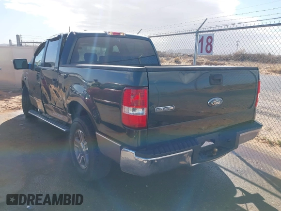 2006 Ford F-150 XLT with VIN 1FTRW12W06FB00456, listed as a IAAI auction lot 41775925 with 141,545 mi miles and . Bid and sale history available at carsss.com. Image 3.