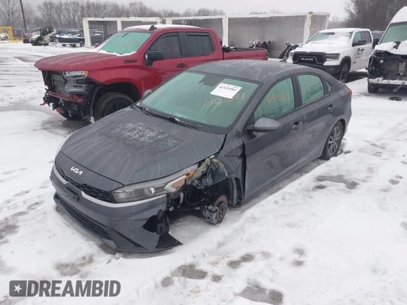 2023 Kia Forte LXS with VIN 3KPF24AD9PE643669, listed as a IAAI auction lot 41519585 with 49,769 mi miles. Bid and sale history available at carsss.com. Image 18.