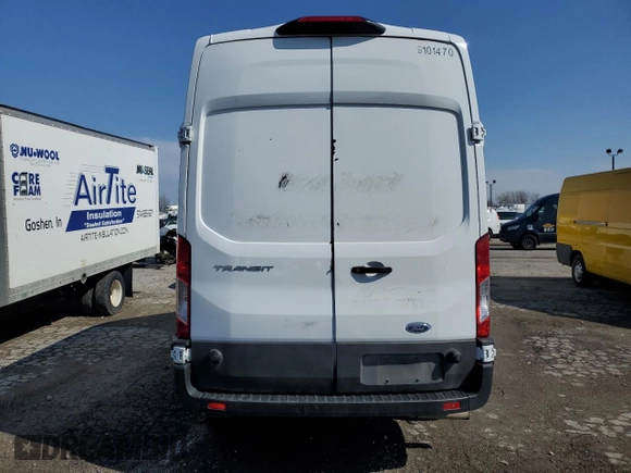 2022 Ford Transit Cargo z VIN 1FTBR1X82NKA23274, wystawiony jako Copart lot #52293345 z przebiegiem 59 412 mil mil oraz Szkoda całkowita • Salvage title. Historia ofert i sprzedaży dostępna na DreamBid. Obrazek 10.