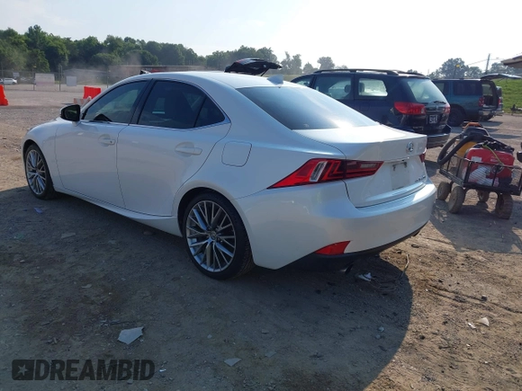 2014 Lexus IS 250 with VIN JTHCF1D27E5010613, listed as a IAAI auction lot 42646960 with 150,962 mi miles and . Bid and sale history available at DreamBid. Image 3.