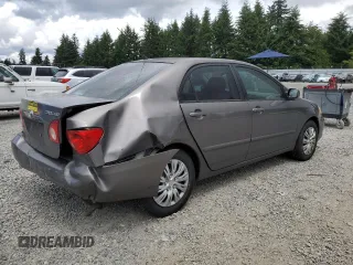2005 Toyota Corolla CE with VIN 1NXBR32EX5Z407487, listed as a Copart auction lot 61650235 with 233,561 mi miles and Salvage title. Bid and sale history available at DreamBid. Image 3.