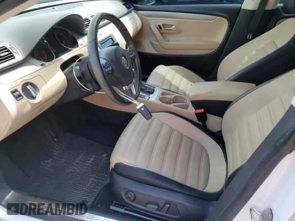 2016 Volkswagen CC Sport with VIN WVWBP7AN2GE502593, listed as a Copart auction lot 46624753 with 55,994 mi miles and . Bid and sale history available at DreamBid. Image 7.