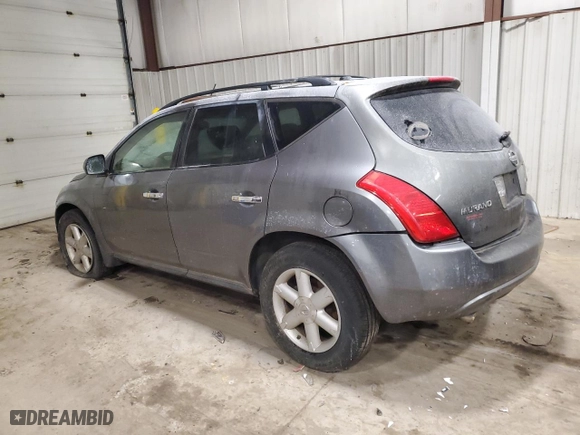 2005 Nissan Murano S with VIN JN8AZ08W35W419424, listed as a Copart auction lot 85877744 with 0 mi miles and Salvage Title. Bid and sale history available at carsss.com. Image 2.