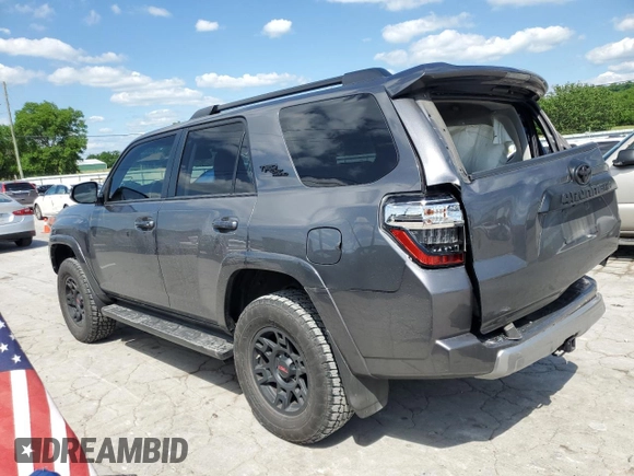 2021 Toyota 4Runner TRD Off Road Premium with VIN JTERU5JR4M5843435, listed as a Copart auction lot 56068635 with 79,307 mi miles and Salvage title. Bid and sale history available at DreamBid. Image 2.