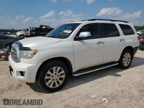 2010 Toyota Sequoia Platinum with VIN 5TDYY5G19AS025923, listed as a Copart auction lot 58679664 with 240,409 mi miles and Salvage Title. Bid and sale history available at carsss.com. Image 1.