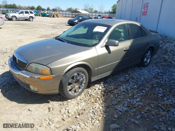 2002 Lincoln LS w/Base Pkg with VIN 1LNHM87A42Y701063, listed as a IAAI auction lot 41843322 with NaN miles. Bid and sale history available at carsss.com. Image 2.