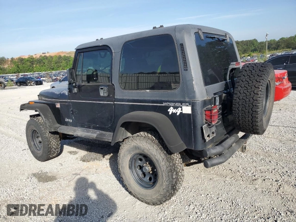 1995 Jeep Wrangler with VIN 1J4FY29S6SP215048, listed as a Copart auction lot 53362435 with 141,643 mi miles and Clean Title. Bid and sale history available at carsss.com. Image 2.