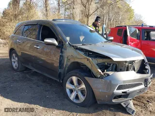 2012 Acura MDX with VIN 2HNYD2H28CH547956, listed as a IAAI auction lot 41748207 with 132,185 mi miles. Bid and sale history available at carsss.com. Image 1.