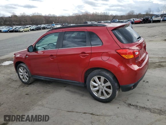 2015 Mitsubishi Outlander Sport 2.4 GT with VIN 4A4AR4AW8FE044398, listed as a Copart auction lot 51436115 with 154,126 mi miles and Clean Title. Bid and sale history available at carsss.com. Image 2.