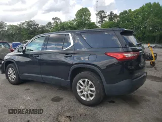 2020 Chevrolet Traverse LS with VIN 1GNERFKW8LJ115208, listed as a Copart auction lot 54900935 with 85,302 mi miles and Salvage title. Bid and sale history available at DreamBid. Image 2.