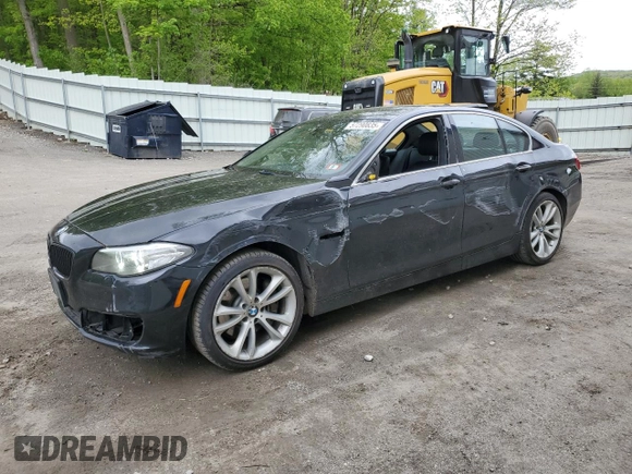 2014 BMW 5 Series 535i xDrive z VIN WBA5B3C5XED539389, wystawiony jako Copart lot #57290835 z przebiegiem 136 560 mil mil oraz Szkoda całkowita • Salvage title. Historia ofert i sprzedaży dostępna na DreamBid. Obrazek 1.