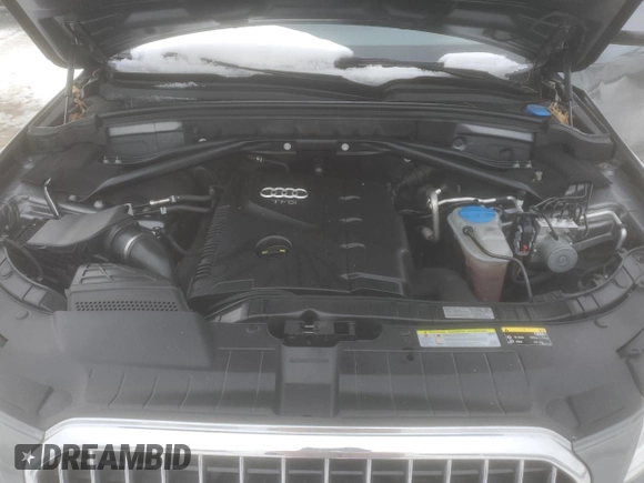 2015 Audi Q5 Premium Plus with VIN WA1LFAFP3FA146489, listed as a Copart auction lot 41491665 with 105,795 mi miles and Salvage title. Bid and sale history available at DreamBid. Image 13.