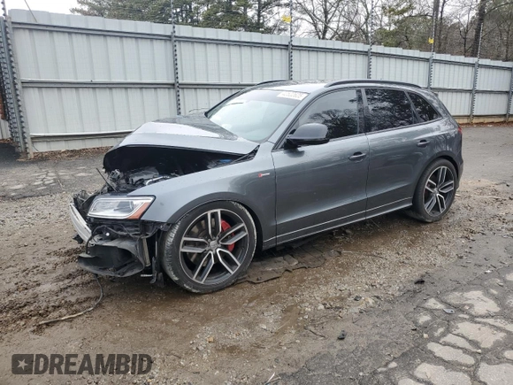 2017 Audi SQ5 Premium Plus z VIN WA1CCAFP3HA060465, wystawiony jako Copart lot #42522625 z przebiegiem 86 165 mil mil oraz Szkoda całkowita • Salvage title. Historia ofert i sprzedaży dostępna na DreamBid. Obrazek 1.