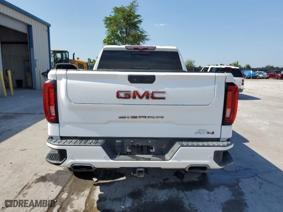 2020 GMC Sierra 1500 AT4 with VIN 3GTP9EEL6LG215869, listed as a Copart auction lot 58858723 with 39,864 mi miles and Salvage Title. Bid and sale history available at carsss.com. Image 6.