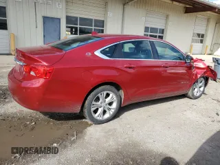 2014 Chevrolet Impala LT with VIN 2G1125S32E9101310, listed as a Copart auction lot 52306975 with 123,393 mi miles and Salvage Title. Bid and sale history available at DreamBid. Image 3.